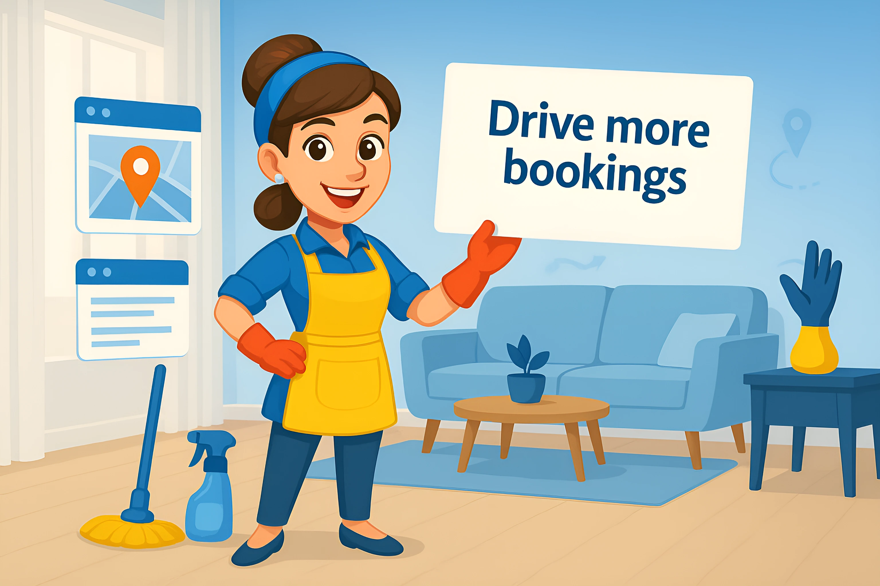 Cleaning website example 4