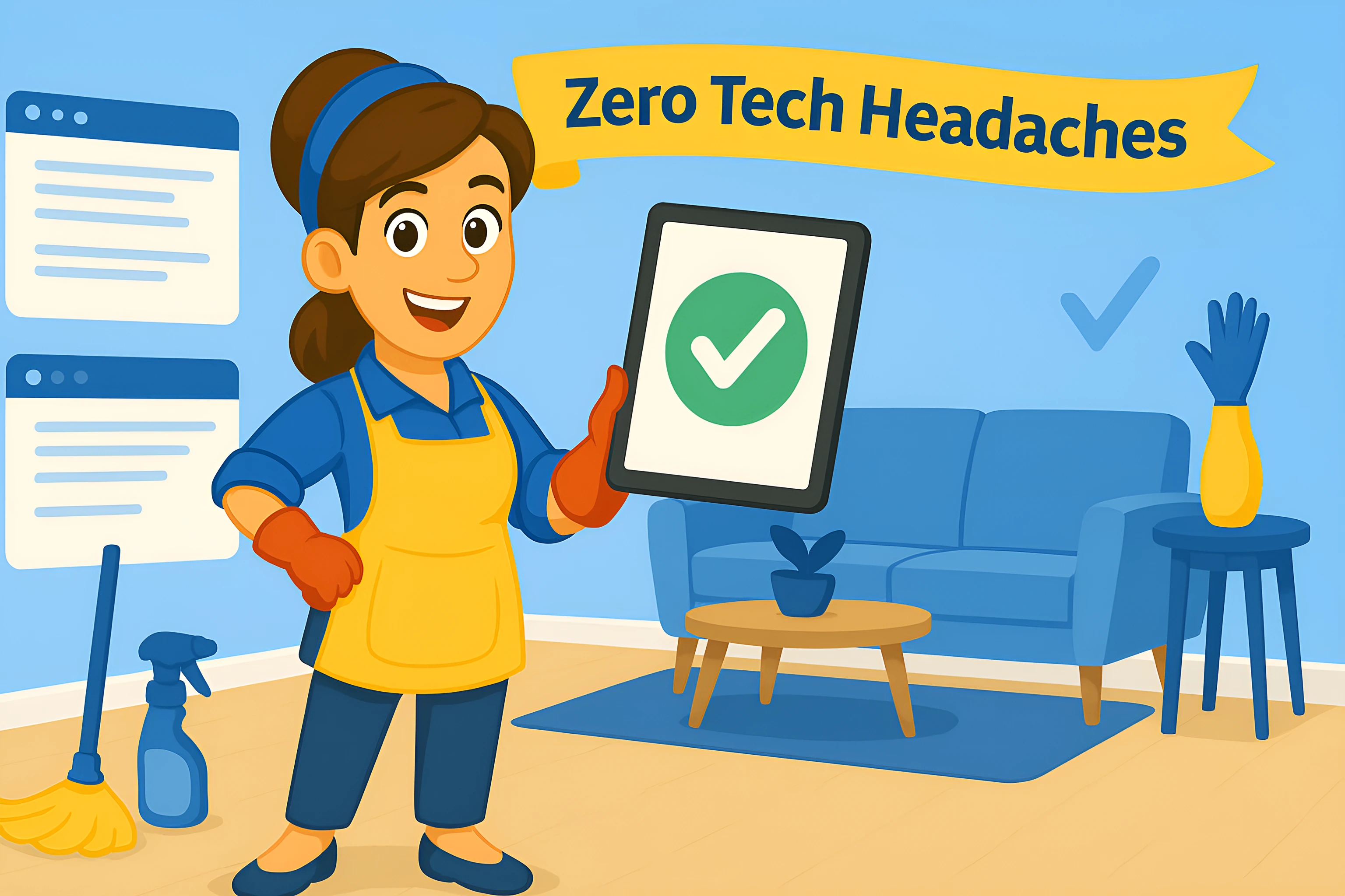 Cleaning website example 5